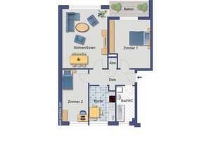 Attraktive 3-Zimmer Wohnung im Herzen von Horn! – Die vollständige Adresse der Immobilie erhältst du vom Anbieter., 22119 Horn, Hamburg – Vorschaubild 3