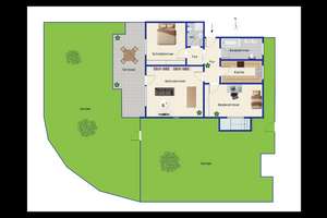 Schöne großzügige 3-Zimmer-Erdgeschoss-Wohnung mit Garten in Augsburg-Firnhaberau – Die vollständige Adresse der Immobilie erhältst du vom Anbieter., 86169 Firnhaberau, Augsburg – Vorschaubild 18