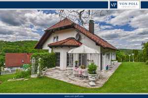 Charmantes Ein-/ Zwei-/ Dreifamilienhaus mit zauberhaftem Garten und herrlichem Weitblick – Main-Spessart (Kreis) – Vorschaubild 1