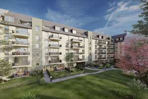 Erstbezug : Exklusiver Neubau im Zentrum mit Garten, Terrasse, Fußbodenheizung und Parkett! – Johann-von-Zimmermann-Straße 5, 9111 Zentrum, Chemnitz – Vorschaubild 1