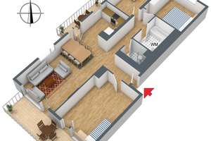 +++ Fernblick & Sonnenuntergang - hell & sonnig - 2 Balkone & 2 Bäder - inkl. EBK - TG optional +++ – Mahatma-Gandhi-Straße 9, 70376 Burgholzhof, Stuttgart – Vorschaubild 27