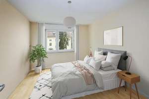 Vermietete Drei-Zimmer-Wohnung zur Kapitalanlage - Beispielmöblierung – Nd.-Ramstädter Straße 184, 64285 Darmstadt-Ost, Darmstadt – Vorschaubild 6