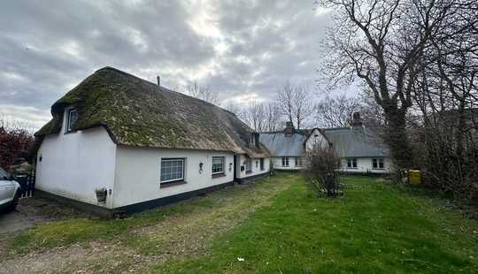 Bild von Wohnbaugrundstück mit Restbausubstanz im Zentrum von Leck 