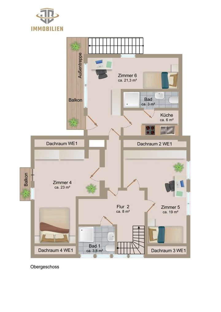 Grundriss (Skizze) OG