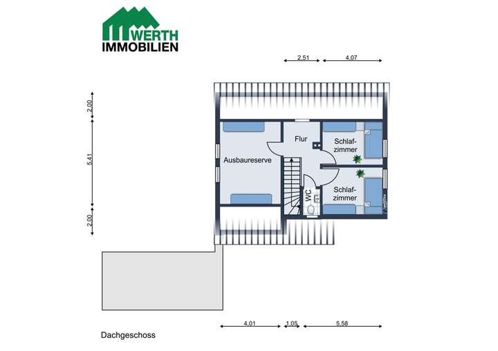 Grundriss Obergeschoss
