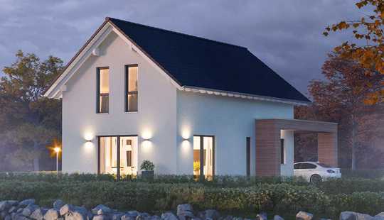 Bild von Jetzt richtig Geld sparen. massa Haus mit einem tollen Grundstück