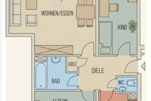 Wunderschöne ruhige Wohnung direkt in der Nähe vom See und Naturschutzgebiet – Schmitzstr. 5, 68219 Rheinau, Mannheim – Vorschaubild 13