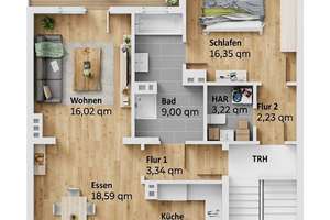 Modernisiertes 3-Familienhaus mit PV-Anlage, Kaminöfen, EBK, uvm. – Die vollständige Adresse der Immobilie erhältst du vom Anbieter., 47119 Laar, Duisburg – Vorschaubild 17