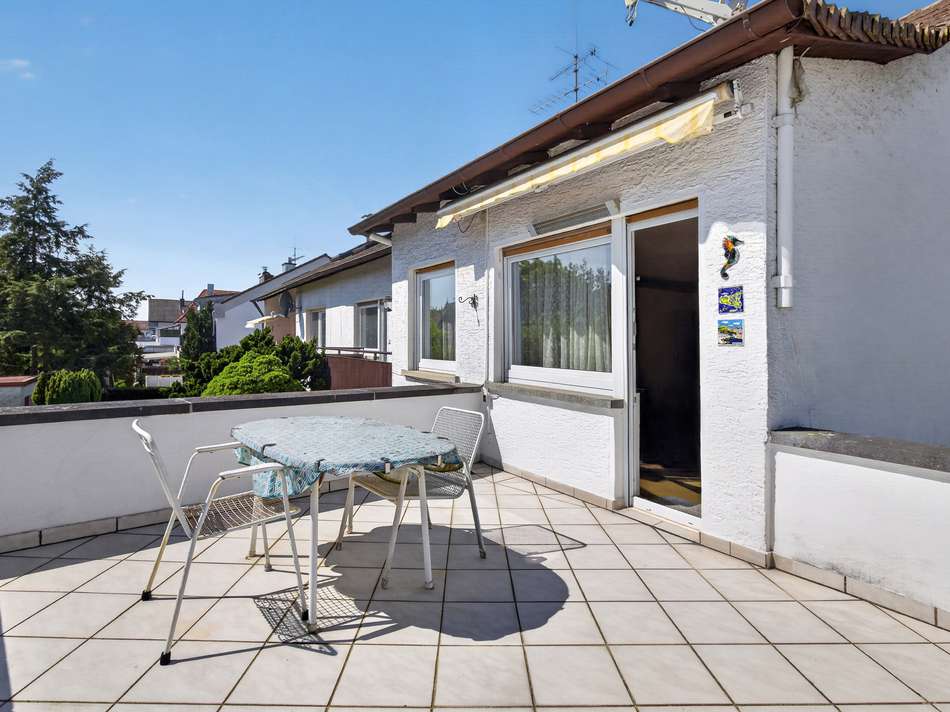 Südostterrasse im OG (Ansicht