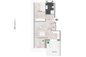 Wohnung 5 Puchnerstr. 2 – Puchnerstr 2, 93053 Kasernenviertel, Regensburg – Vorschaubild 3