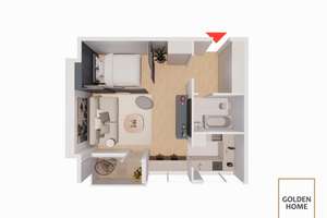 Kompakt & hell: 1-Zimmer-Wohnung mit Balkon und Charme