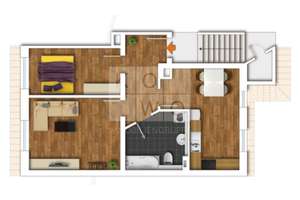 Schöne 2-Zimmerwohnung mit Fußbodenheizung und Echtholzparkett! – Antonienstraße 44, 4229 Plagwitz, Leipzig – Vorschaubild 5