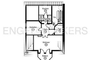 Charmante Dachgeschosswohnung mit Balkon und funktionaler Raumaufteilung – 44227 Persebeck-Kruckel-Schnee, Dortmund – Vorschaubild 8