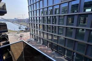 Charmantes 1-Zimmer Apartment im Mainzer Zollhafen mit Blick auf den Hafen