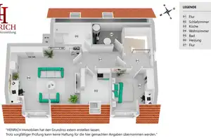 Modernisiertes & luxuriöses Haus mit 2 Wohneinheiten, 2 Einbauküchen, Kamin und Fernblick – Main-Taunus-Kreis – Vorschaubild 17