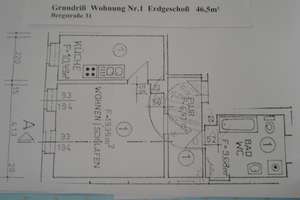 Charmante 1-Zimmer-Wohnung in Leipzig 46,5 m² mit EBK, Nähe Zentrum, v.privat – 4315 Neustadt-Neuschönefeld, Leipzig – Vorschaubild 2