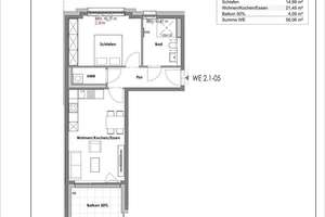 Leben zwischen Stadt und Natur: Ihre neue 2-Zimmer-Wohnung mit Balkon – Nesselrodestraße 8, 50735 Niehl, Köln – Vorschaubild 6