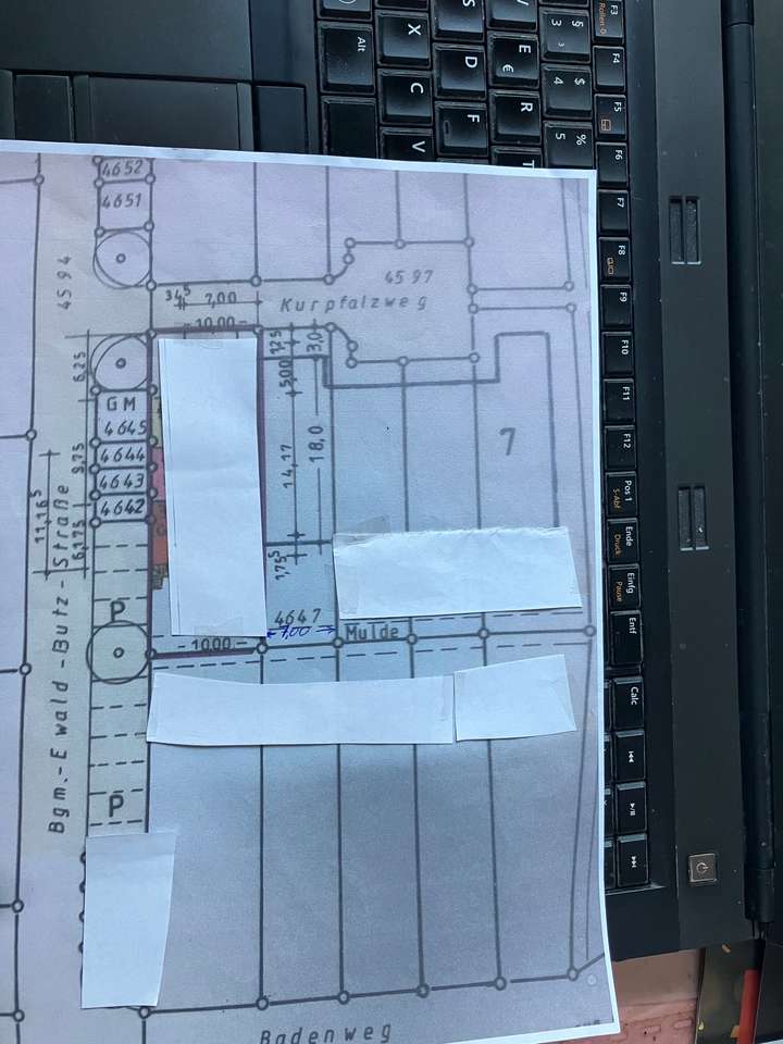 Lageplan Kurpfalzweg 4