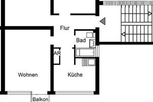 Frisch saniert! 3 Zimmer Wohnung in Holsterhausen- 2 Balkone – Friedbergstr. 69, 45147 Holsterhausen, Essen – Vorschaubild 12