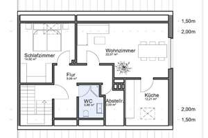 Dachgeschosswohnung in Hoberge-Uerentrup zu vermieten – Gehsenweg 15, 33619 Dornberg, Bielefeld – Vorschaubild 10