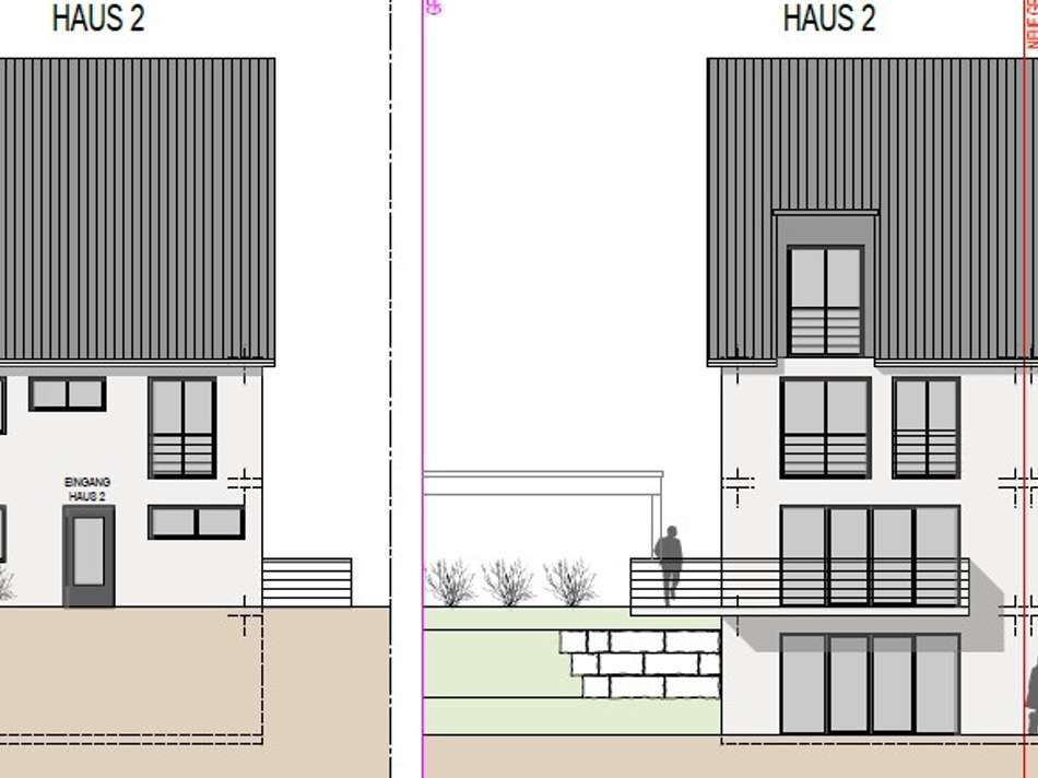 Ansicht  Ost und West