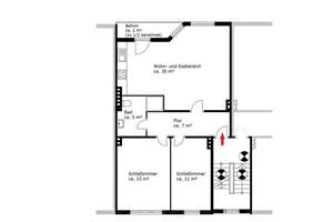Neustadt / Großzügige Wohnung mit optimaler Raumaufteilung und Balkon – Die vollständige Adresse der Immobilie erhältst du vom Anbieter., 28199 Hohentor, Bremen – Vorschaubild 5