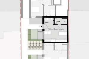 Kompakte 1-Zimmer-Wohnung (WE01) | barrierefrei im Innenhof! | Vermietung ab dem 01.04.26 – Die vollständige Adresse der Immobilie erhältst du vom Anbieter., 41061 Gladbach, Mönchengladbach – Vorschaubild 3