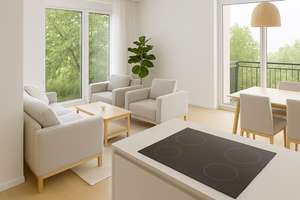 DESIGNORIENTIERTE 3-ZIMMER-WOHNUNG MIT SÜDBALKON – Hamburger Straße 39, 21244 Neugraben-Fischbek, Hamburg – Vorschaubild 2