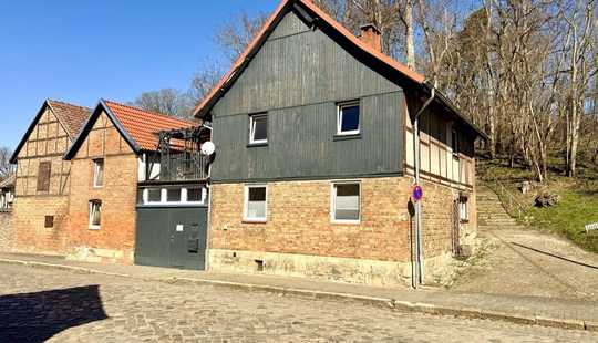 Bild von gemütlich mit viel Platz und Dachterrasse - Einfamilienhaus in Dedeleben zu verkaufen