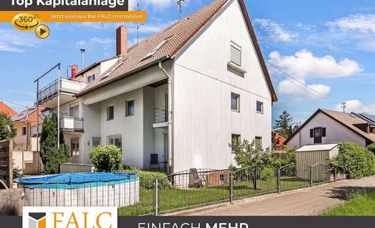 Kapitalanleger aufgepasst: Mehrfamilienhaus in Karlsruhe-Rüppurr in ruhiger Lage mit 5,6 % Rendite