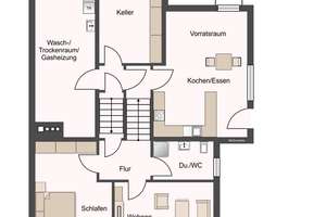 Familienfreundliches Splitlevel-Reihenhaus mit Garage und sonnigem Garten in Siegen – Die vollständige Adresse der Immobilie erhältst du vom Anbieter., 57072 Siegen, Siegen – Vorschaubild 12