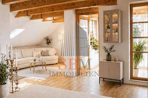 Licht. Weite. Gemütlichkeit. Dachgeschoss mit Kamin und einzigartigem Wohngefühl. – Die vollständige Adresse der Immobilie erhältst du vom Anbieter., 81539 Balanstraße-West, München – Vorschaubild 4