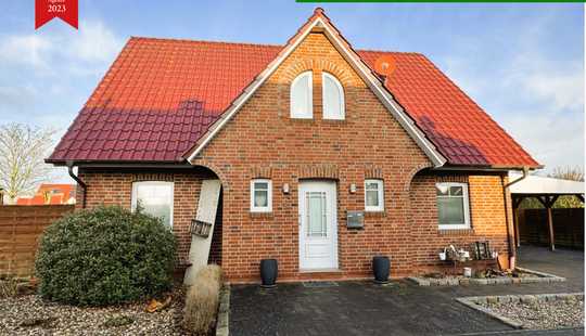 Bild von Junges Familiendomizil mit Garage, Doppelcarport und Wintergarten