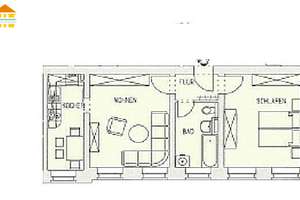 Tolle 2-Raum-Wohnung mit Einbauküche und Fahrstuhl – Uhlandstraße 12, 9130 Sonnenberg, Chemnitz – Vorschaubild 5
