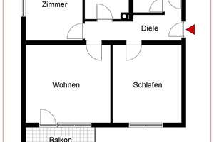 Ihr neues Zuhause - helle 3 Zimmer-Wohnung mit Balkon! – Die vollständige Adresse der Immobilie erhältst du vom Anbieter., 73107 Eschenbach – Vorschaubild 9