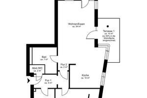 2,5-Zimmer-Erdgeschosswohnung mit Gartenanteil in ruhiger Hinterhoflage – im Herzen Ottensens – Die vollständige Adresse der Immobilie erhältst du vom Anbieter., 22763 Ottensen, Hamburg – Vorschaubild 6