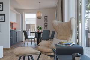 ** Penthouse-Feeling – Wohnen über den Dächern - Erstbezug im Neubau - 2,5 Zimmer - ab 01.12.2026 ** – Kohlenstraße 27, 4107 Zentrum-Südost, Leipzig – Vorschaubild 4