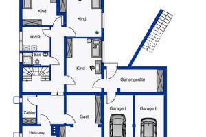 60-er Jahre Bungalow im Komponistenviertel
 – Die vollständige Adresse der Immobilie erhältst du vom Anbieter., 65193 Nordost, Wiesbaden – Vorschaubild 8