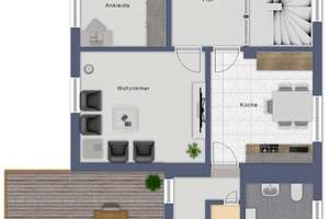 Modernisiertes Stadthaus in Oldenburg Nadorst mit flexiblen Nutzungsmöglichkeiten – Die vollständige Adresse der Immobilie erhältst du vom Anbieter., 26123 Bürgeresch, Oldenburg (Oldenburg) – Vorschaubild 3