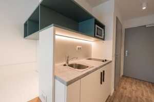 Geschmackvolle 1-Raum-Wohnung mit Einbauküche in Ingolstadt – Kupferstraße 7a, 85049 Ingolstadt – Vorschaubild 3