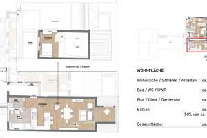 1,5-Zimmer Wohnung mit Balkon in Köln Altstadt & Neustadt-Nord – Komödienstraße 44, 50667 Altstadt/Nord, Köln – Vorschaubild 15
