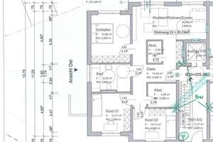 ab 01.01.2026: 4ZKB Wohnung mit Balkon in Neubau (2020), neue Wärmepumpe, Fußbodenheizung – Zum Pocheweiher 11, 57080 Niederschelden, Siegen – Vorschaubild 3