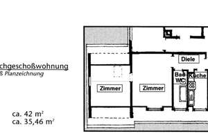 2-Zimmer-Investment: Top Lage, neu renoviert – Die vollständige Adresse der Immobilie erhältst du vom Anbieter., 70193 Kräherwald, Stuttgart – Vorschaubild 7
