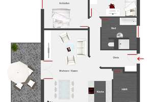 MODERNER KFW-55 BUNGALOW IN RUHIGER LAGE. NEUWERTIG & HOCHWERTIG AUSGESTATTET – Die vollständige Adresse der Immobilie erhältst du vom Anbieter., 23899 Gudow – Vorschaubild 10
