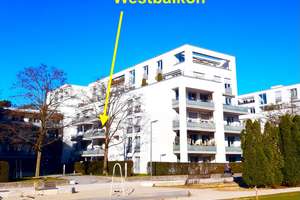 Neuhausen, einzigartiges 2 Zi.-Domizil in exklusivem Bauhaus-Ensemble, im  Arnulfpark – Marlene-Dietrich-Str. 59, 80636 St. Vinzenz, München – Vorschaubild 3
