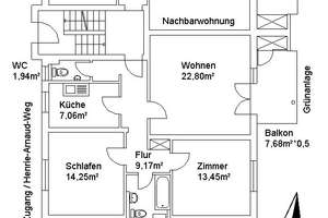 Wohnen im beliebten Maihälden – Henri-Arnaud-Weg 9, 75179 Nordstadt, Pforzheim – Vorschaubild 5