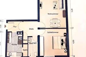PROVISIONSFREI Traumhafte, kernsanierte 2 Zimmer Wohnung – 30419 Vinnhorst, Hannover – Vorschaubild 18