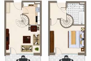 Moderne 2-Zimmer-Maisonettewohnung mit 2 Balkonen in Leipzig-Lindenthal – Oswald-Kahnt-Ring 58, 4158 Lindenthal, Leipzig – Vorschaubild 2