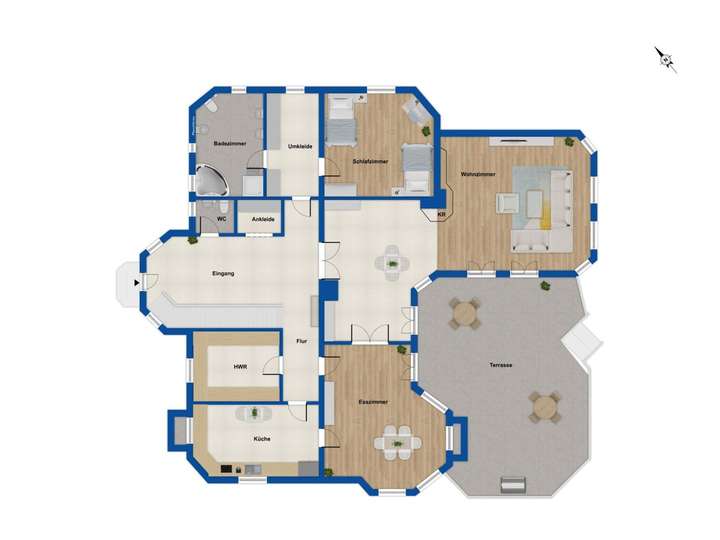 Grundriss Erdgeschoss