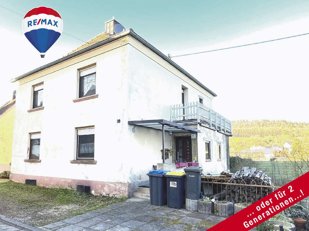 Immobilie in Sankt Wendel - GUT aufgeteiltes Wohnhaus 
für die GROSSE Familie - 
Machen SIE Ihr Schmuckstück daraus...! - Bild 0